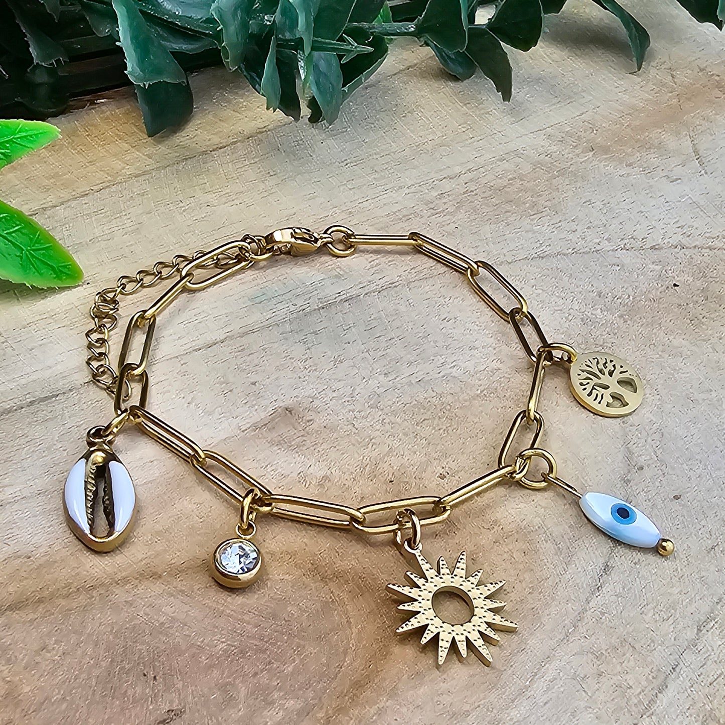 Bracelet Siera doré