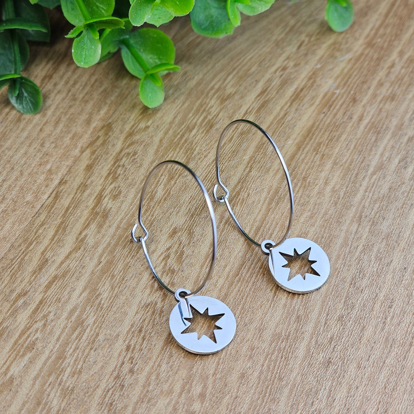 Boucles d'oreilles Doriane étoile polaire