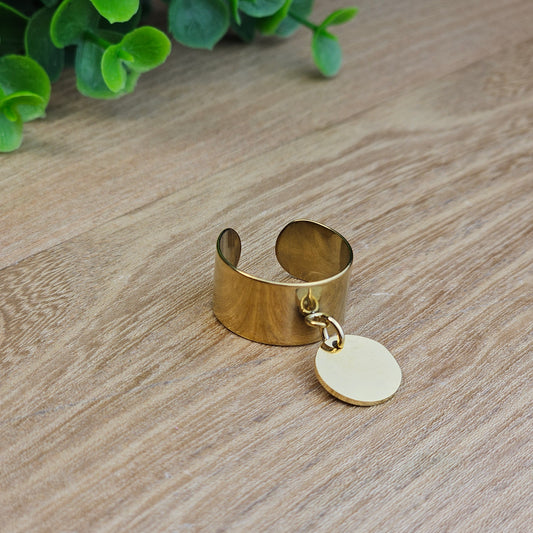 Bague Lily-Rose médaille