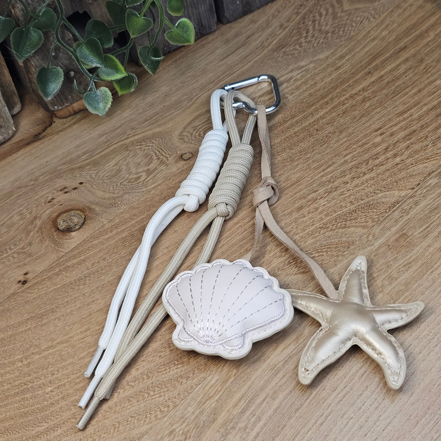 Porte-clés grigri coquillage