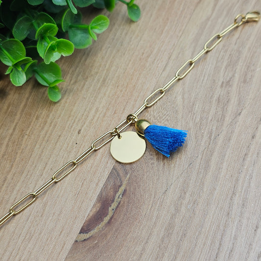 Bracelet Victoire bleu