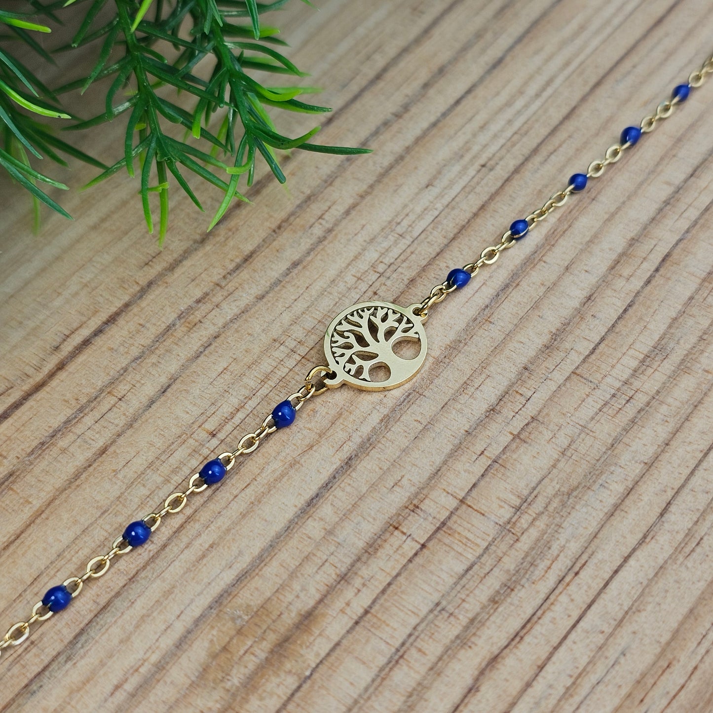 Bracelet Angélica bleu foncé