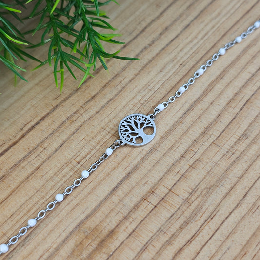 Bracelet Angélica blanc