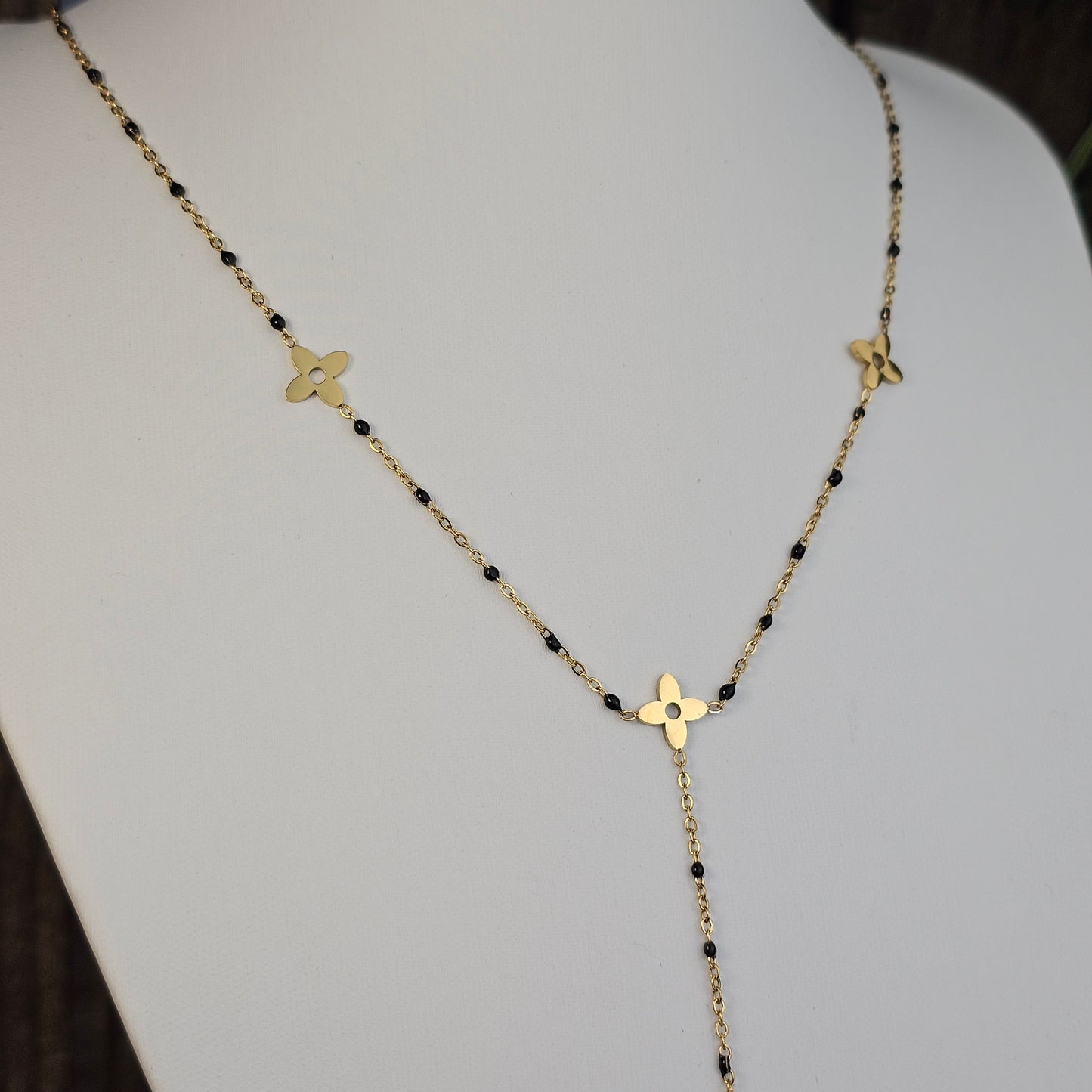 Collier Faustine noir