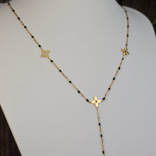 Collier Faustine noir