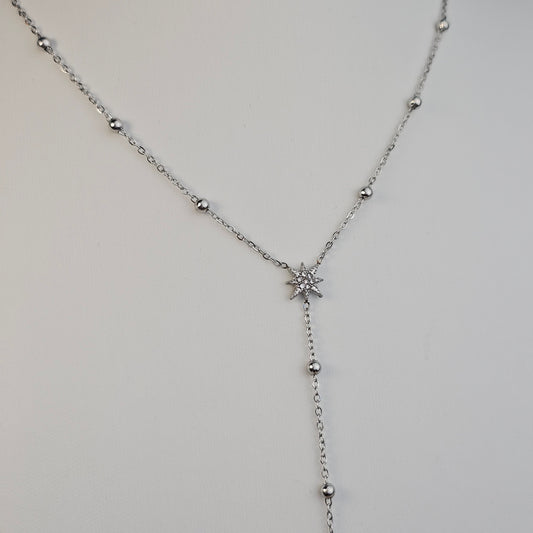 Collier Esther argenté