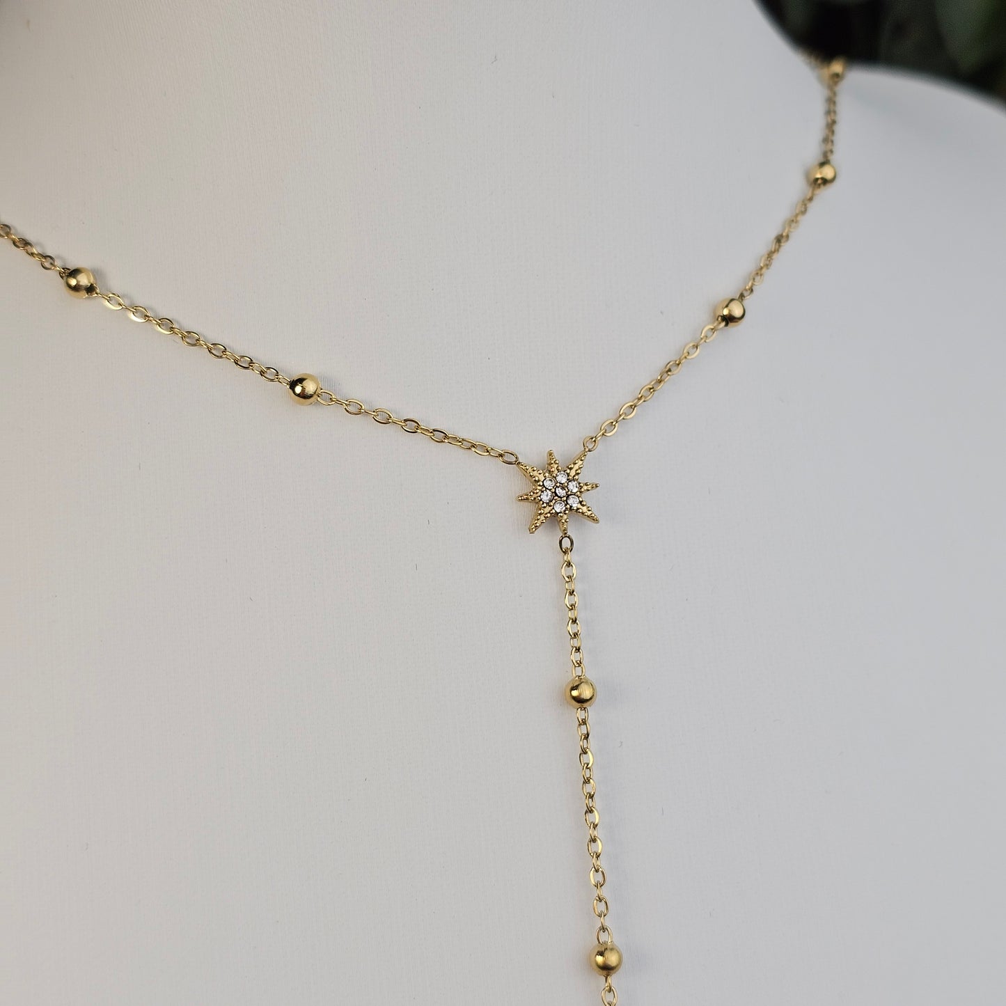 Collier Esther doré