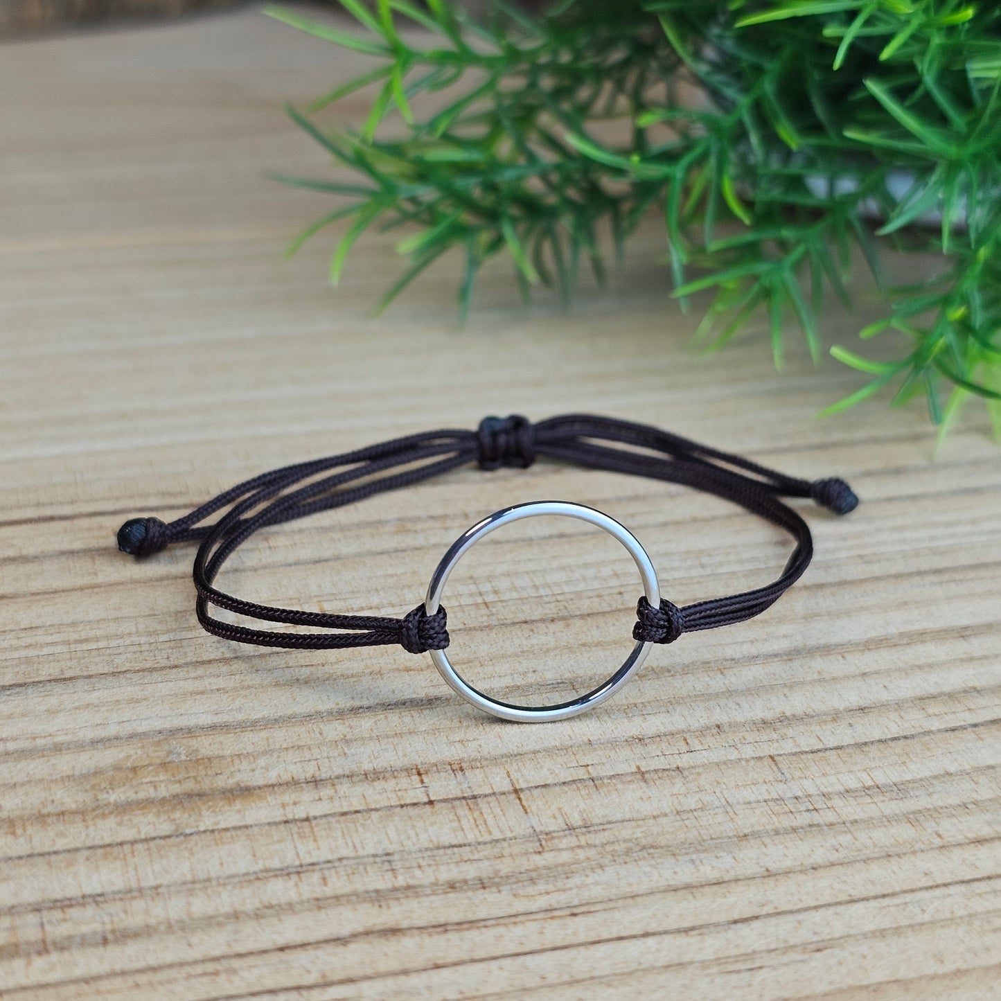 Bracelet Maude cordon marron