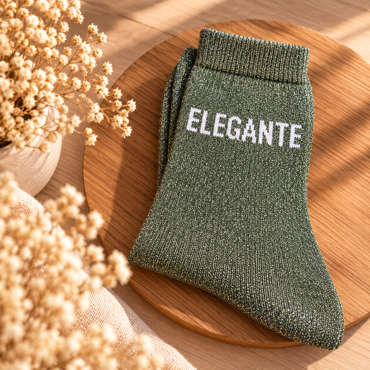 Chaussettes à paillettes ELEGANTE