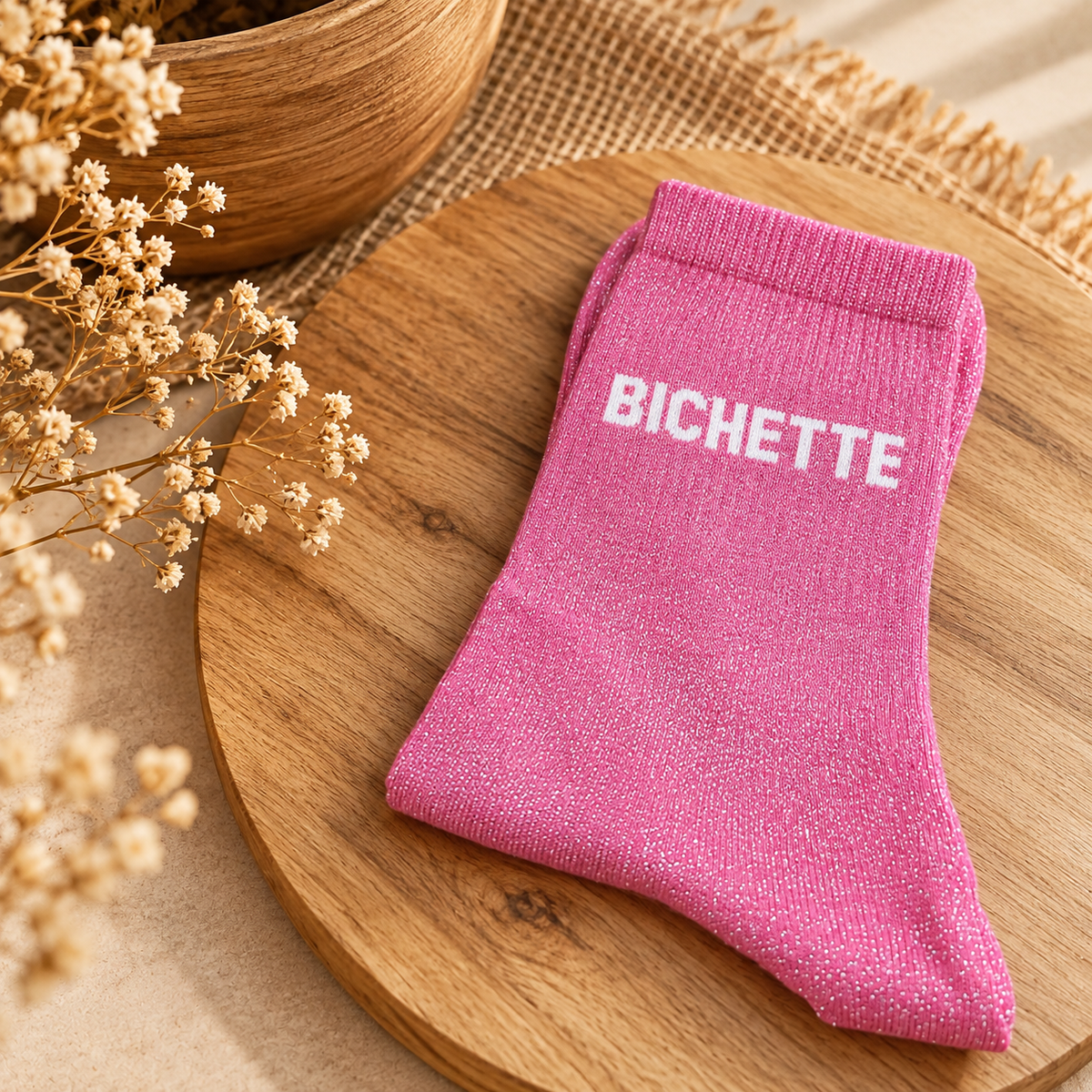 Chaussettes à paillettes BICHETTE