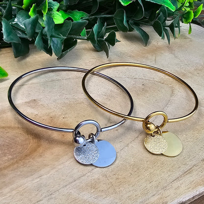 Jonc Aurélie 2 médailles