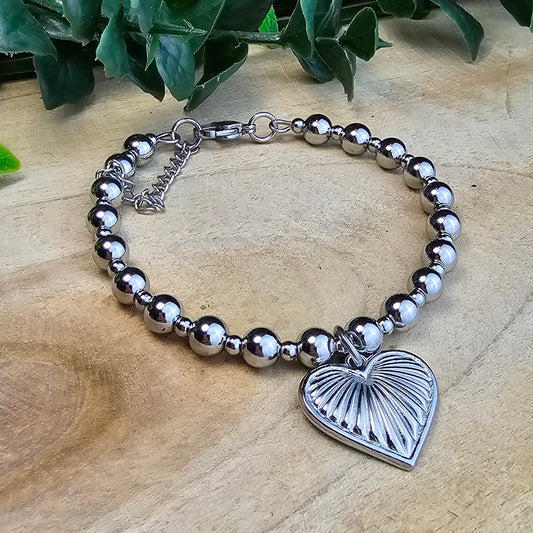 Bracelet Loéline coeur