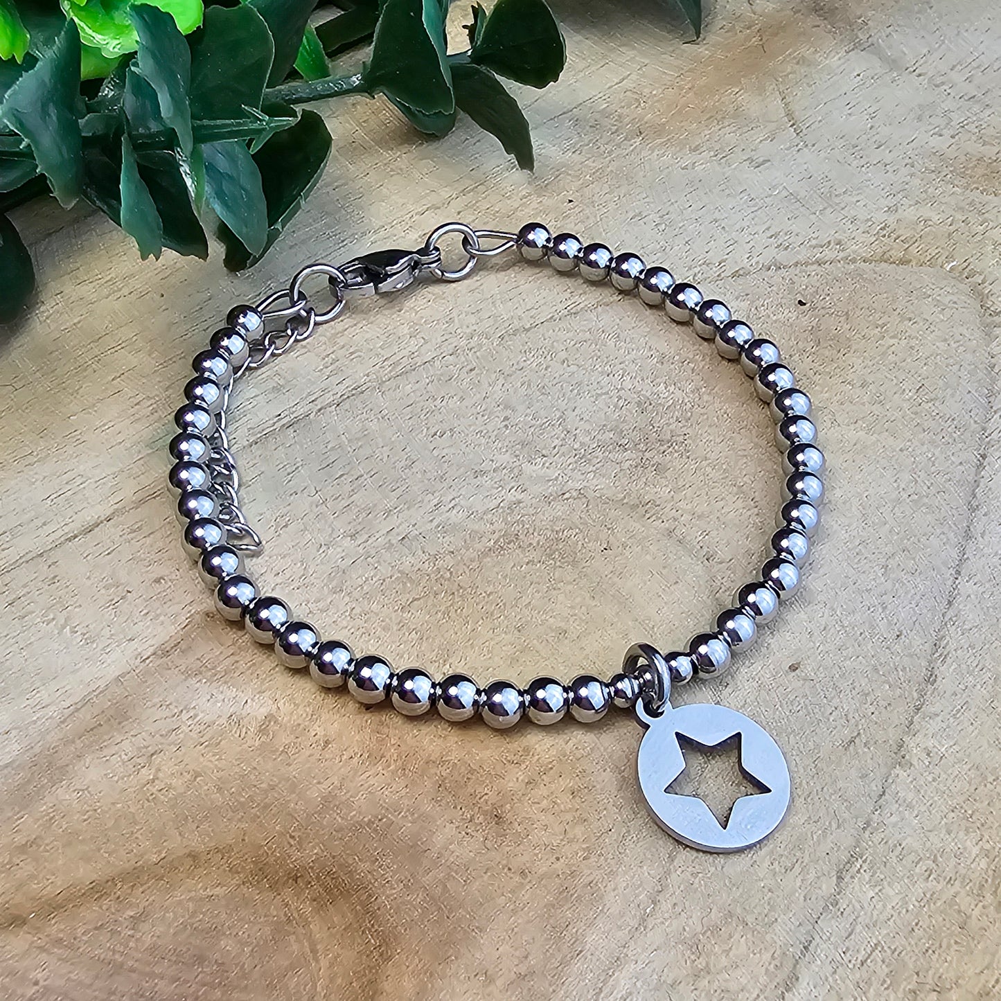 Bracelet Abbie médaille étoile