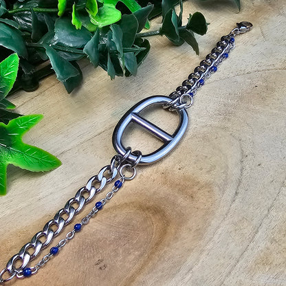 Bracelet Krysten argenté