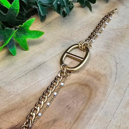 Bracelet Krysten doré