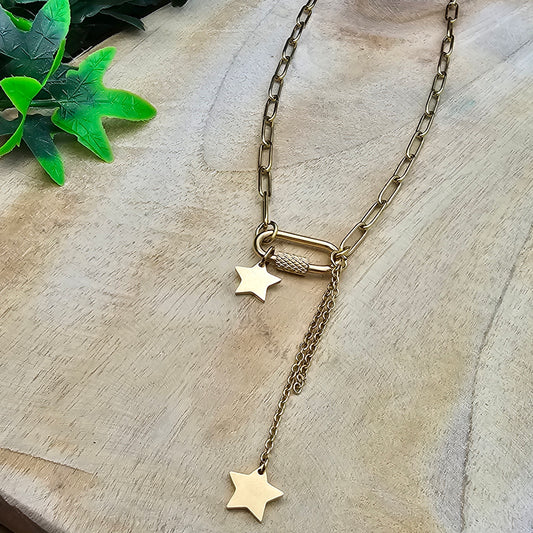 Collier Scarlett doré