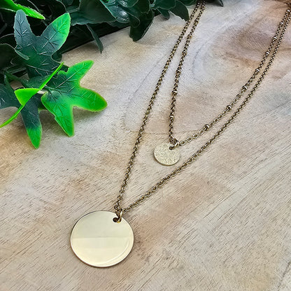 Collier double Monica