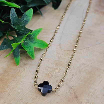Collier Iro noir