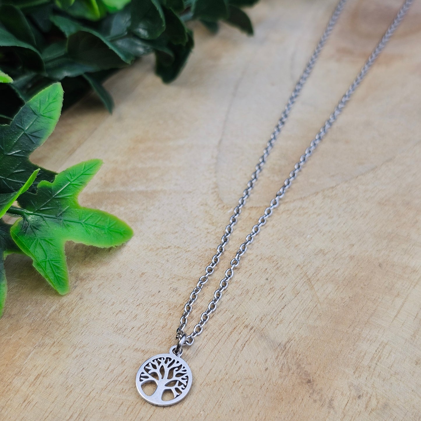 Collier Angélique argenté