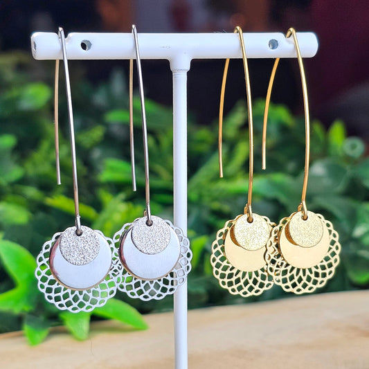 Boucles d'oreilles Jeanne