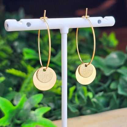 Boucles d'oreilles Victoire