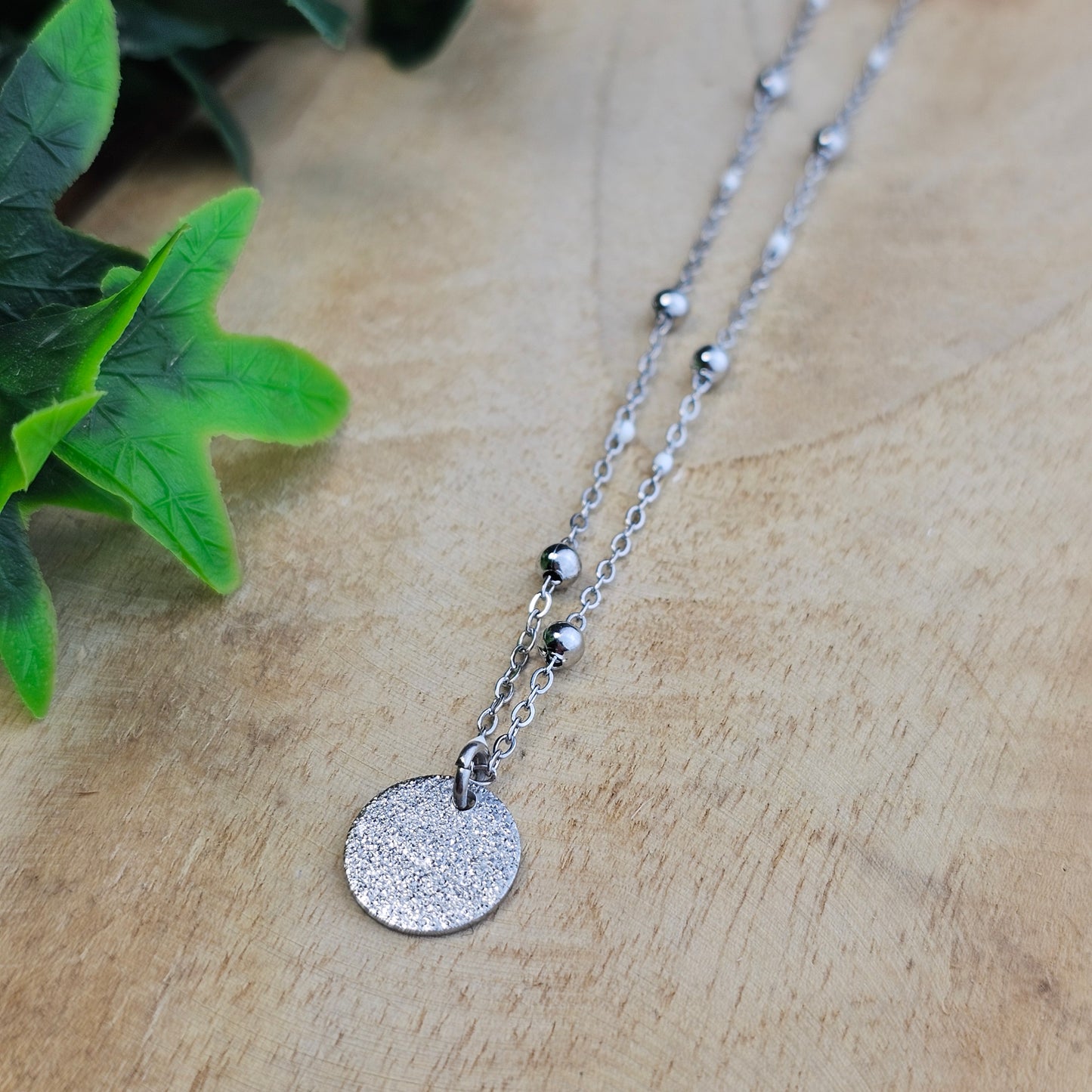 Collier Lalie argenté