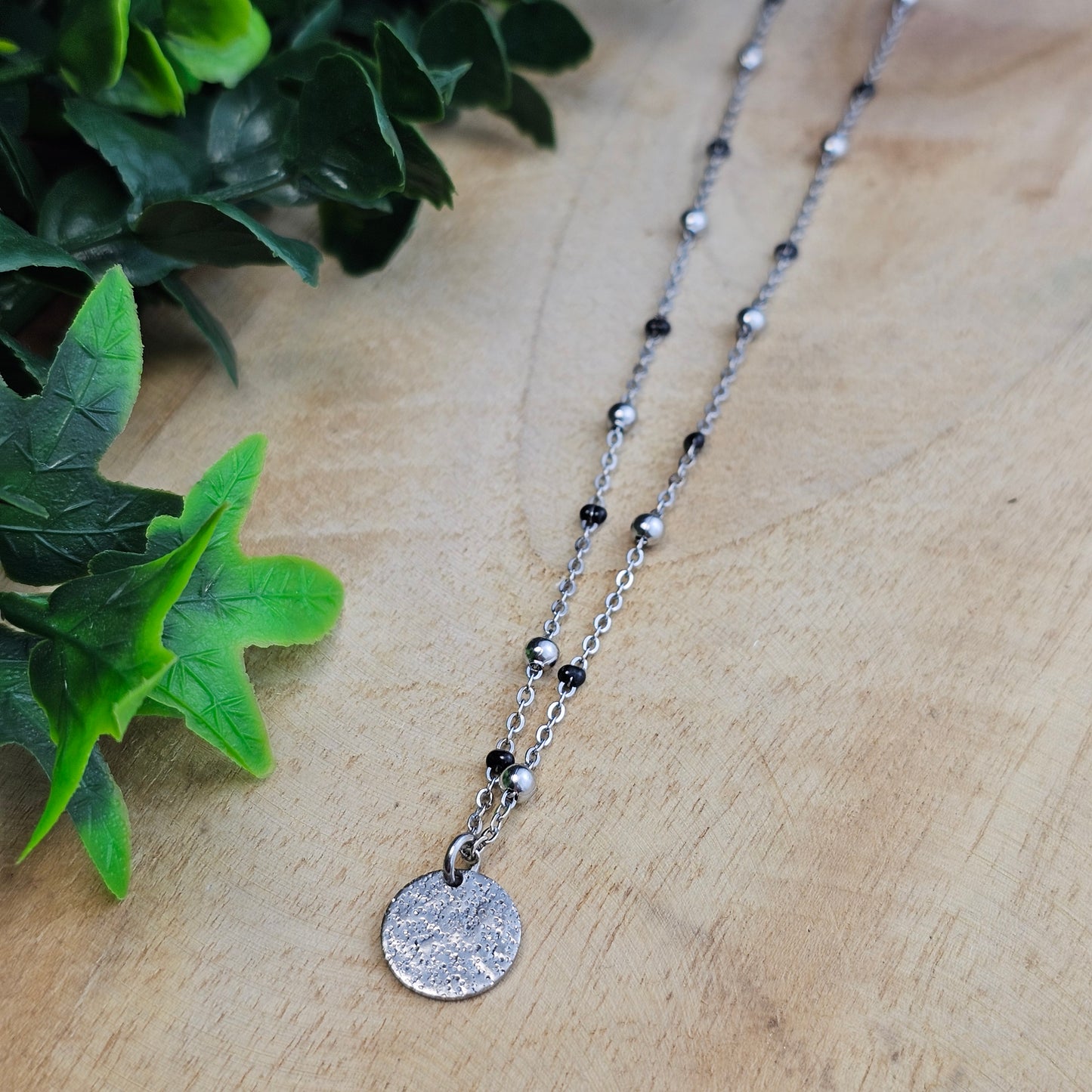 Collier Lalie argenté