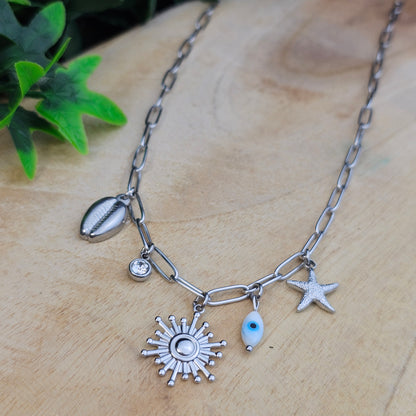 Collier Siera argenté