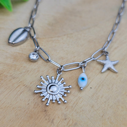 Collier Siera argenté