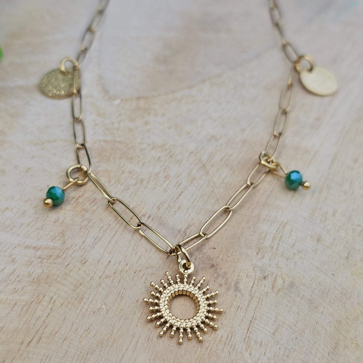 Collier Méanne doré