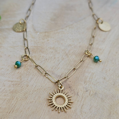 Collier Méanne doré