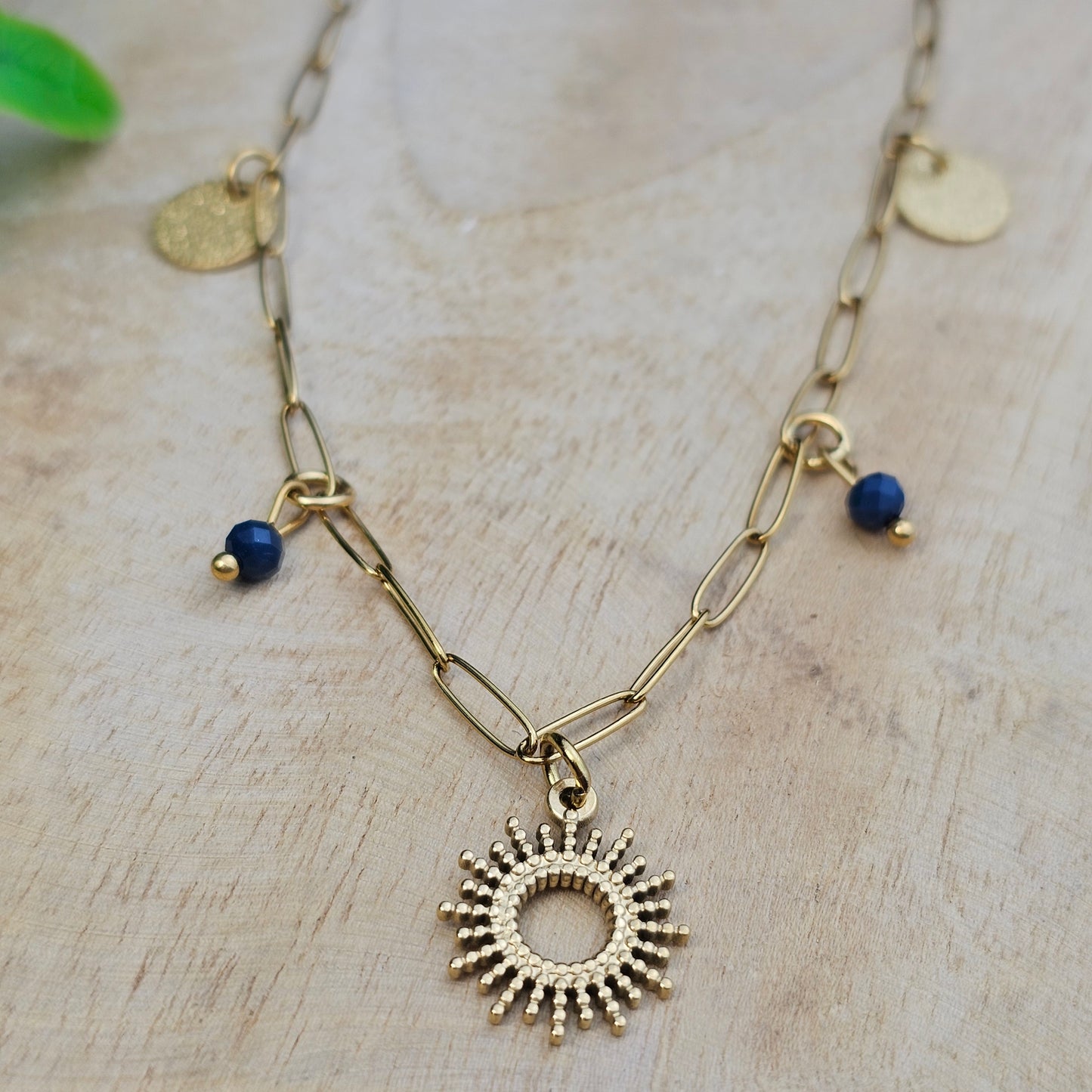 Collier Méanne doré