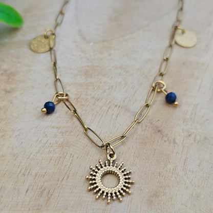 Collier Méanne doré