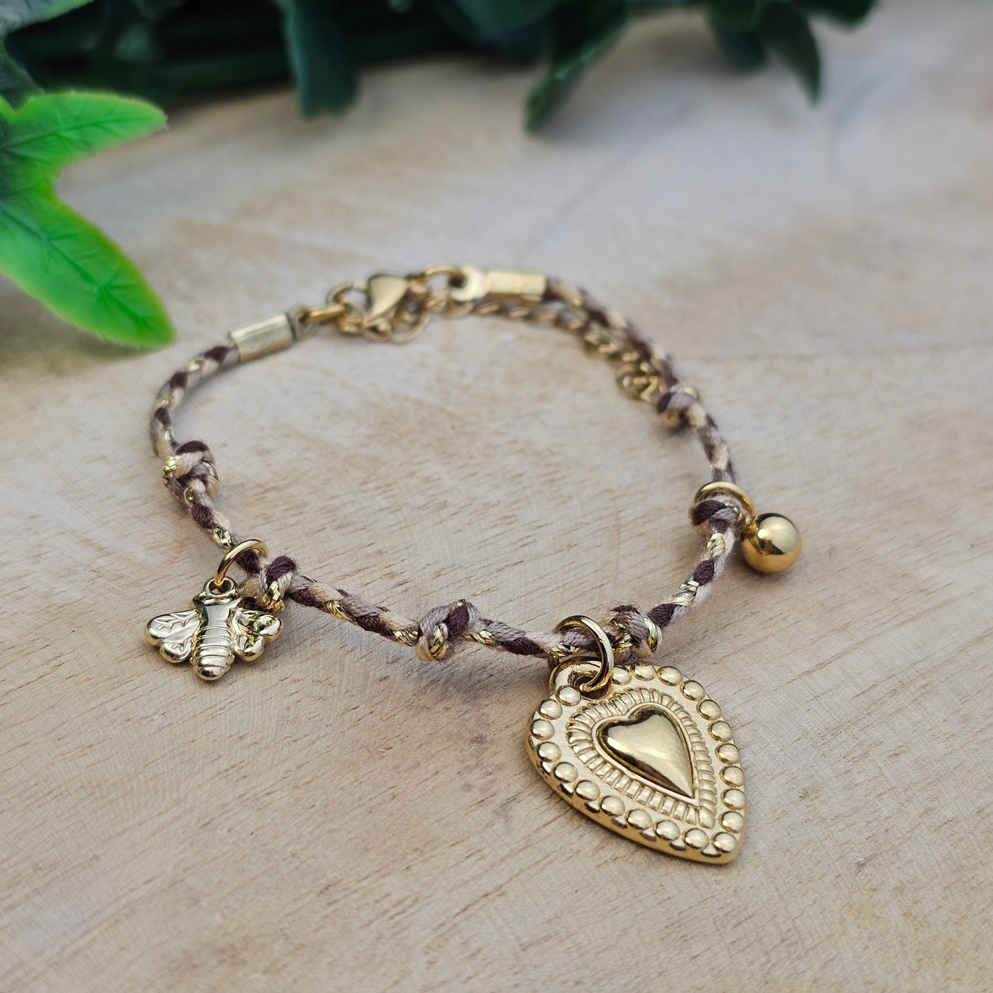 Bracelet Siloé doré