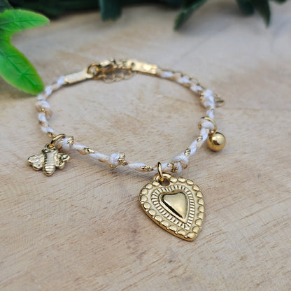 Bracelet Siloé doré