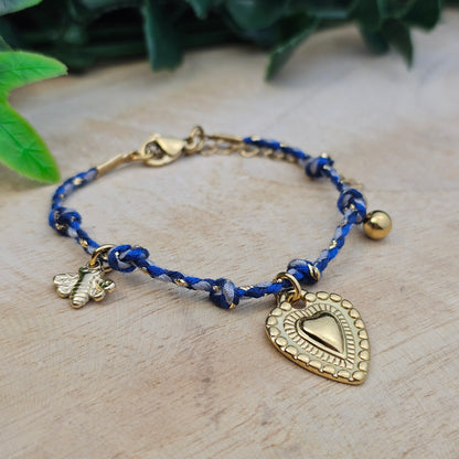 Bracelet Siloé doré