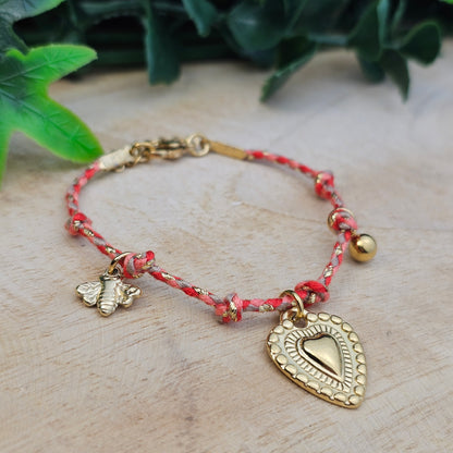 Bracelet Siloé doré