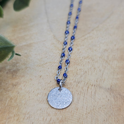 Collier Lila argenté