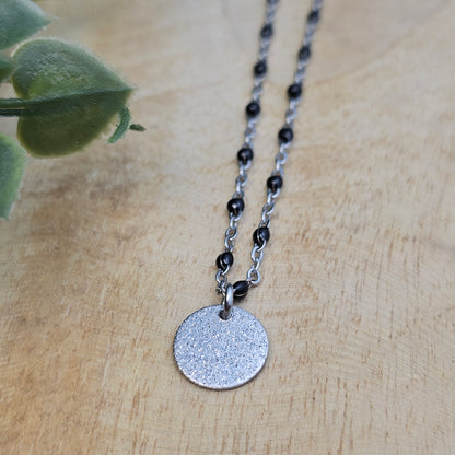 Collier Lila argenté