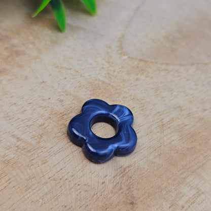 Fleurs résine 20 mm (lot de 2)