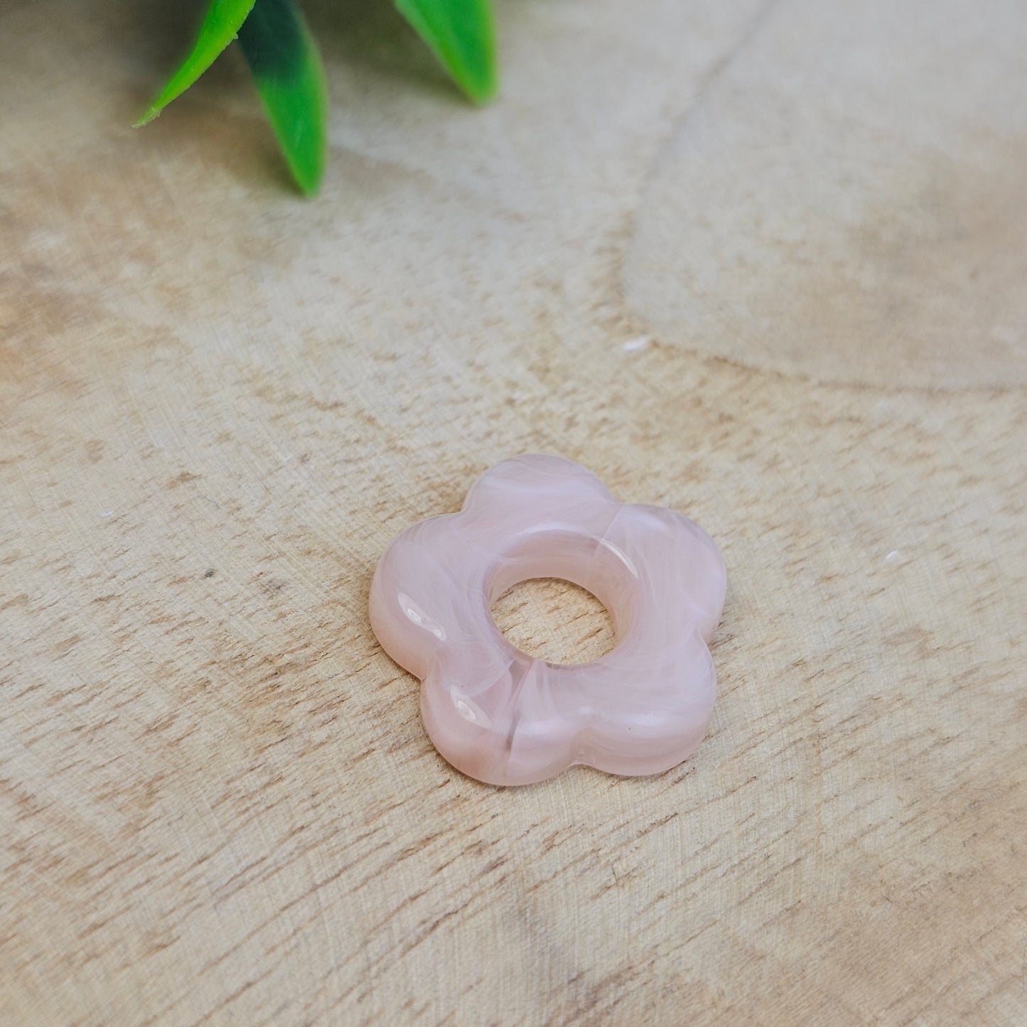 Fleurs résine 20 mm (lot de 2)