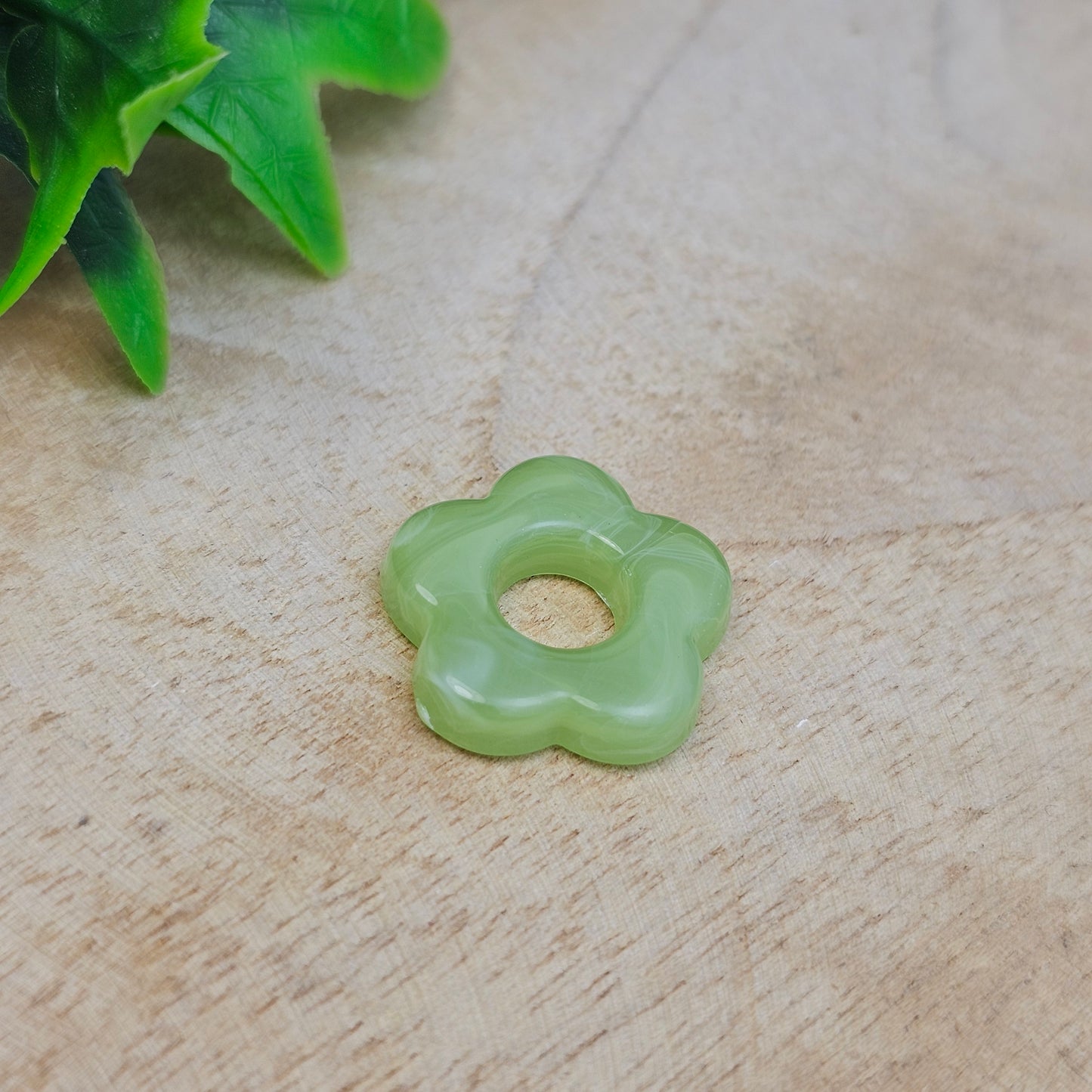 Fleurs résine 20 mm (lot de 2)