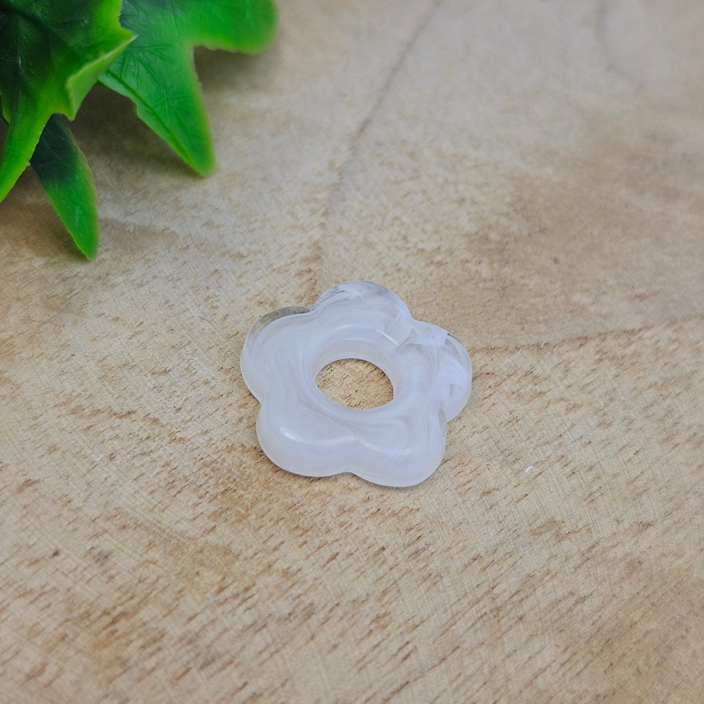 Fleurs résine 20 mm (lot de 2)