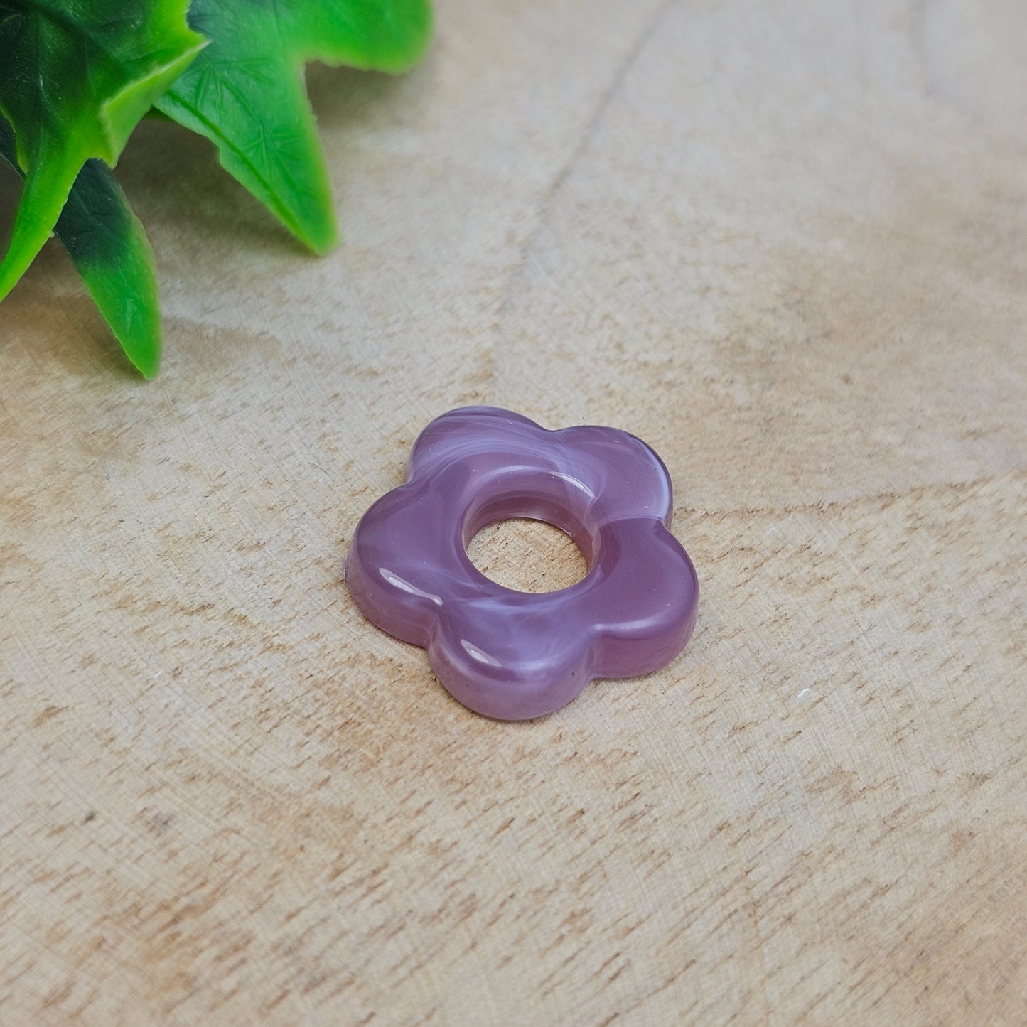 Fleurs résine 20 mm (lot de 2)