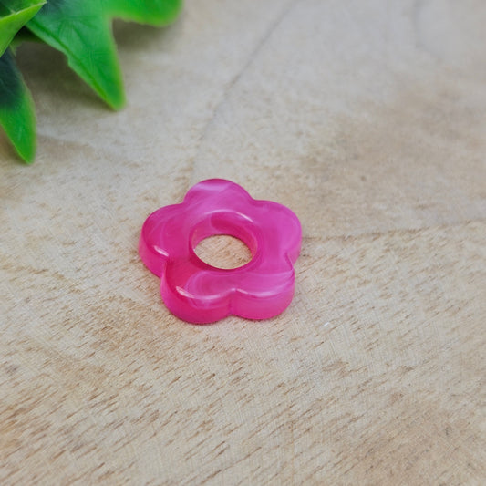 Fleurs résine 20 mm (lot de 2)