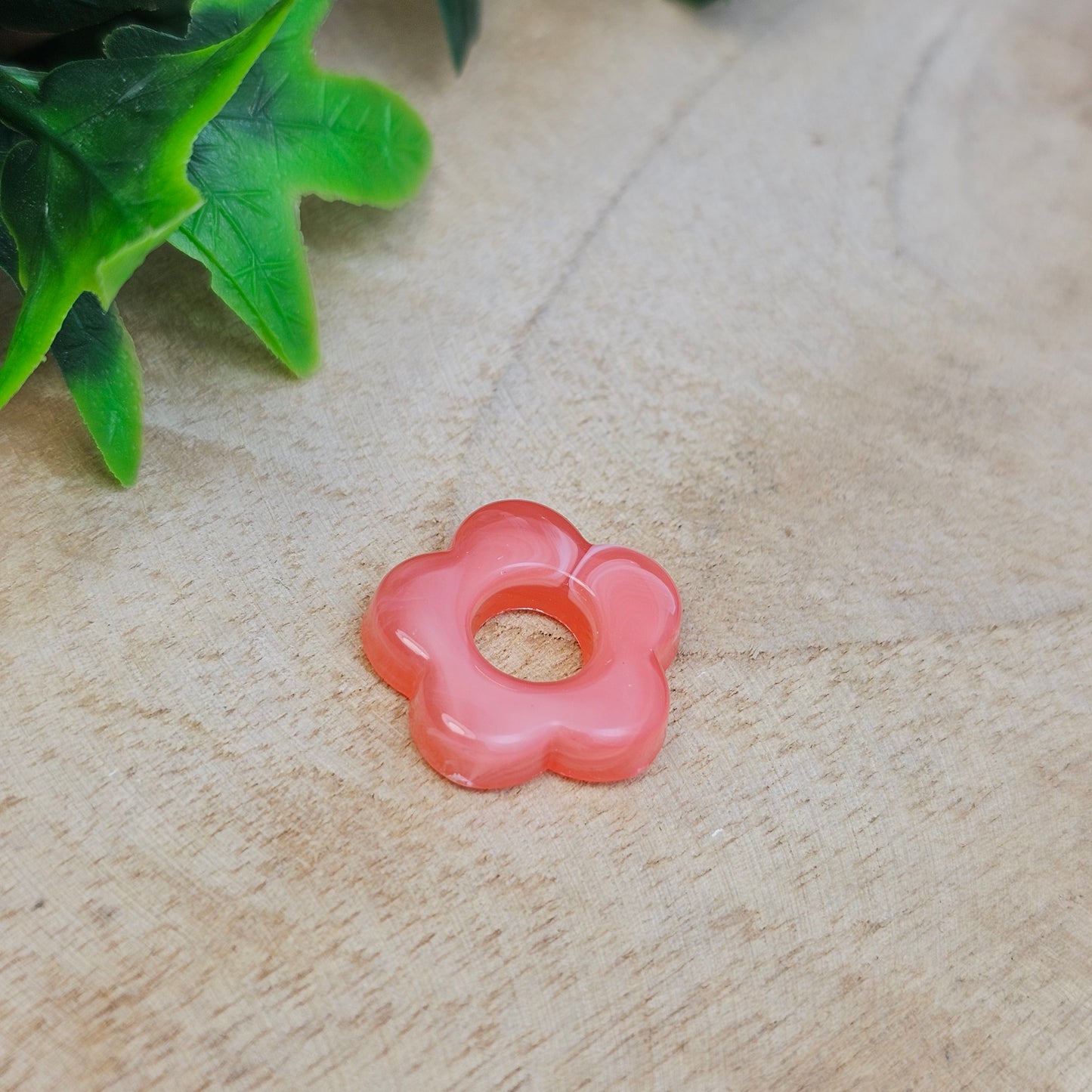 Fleurs résine 20 mm (lot de 2)