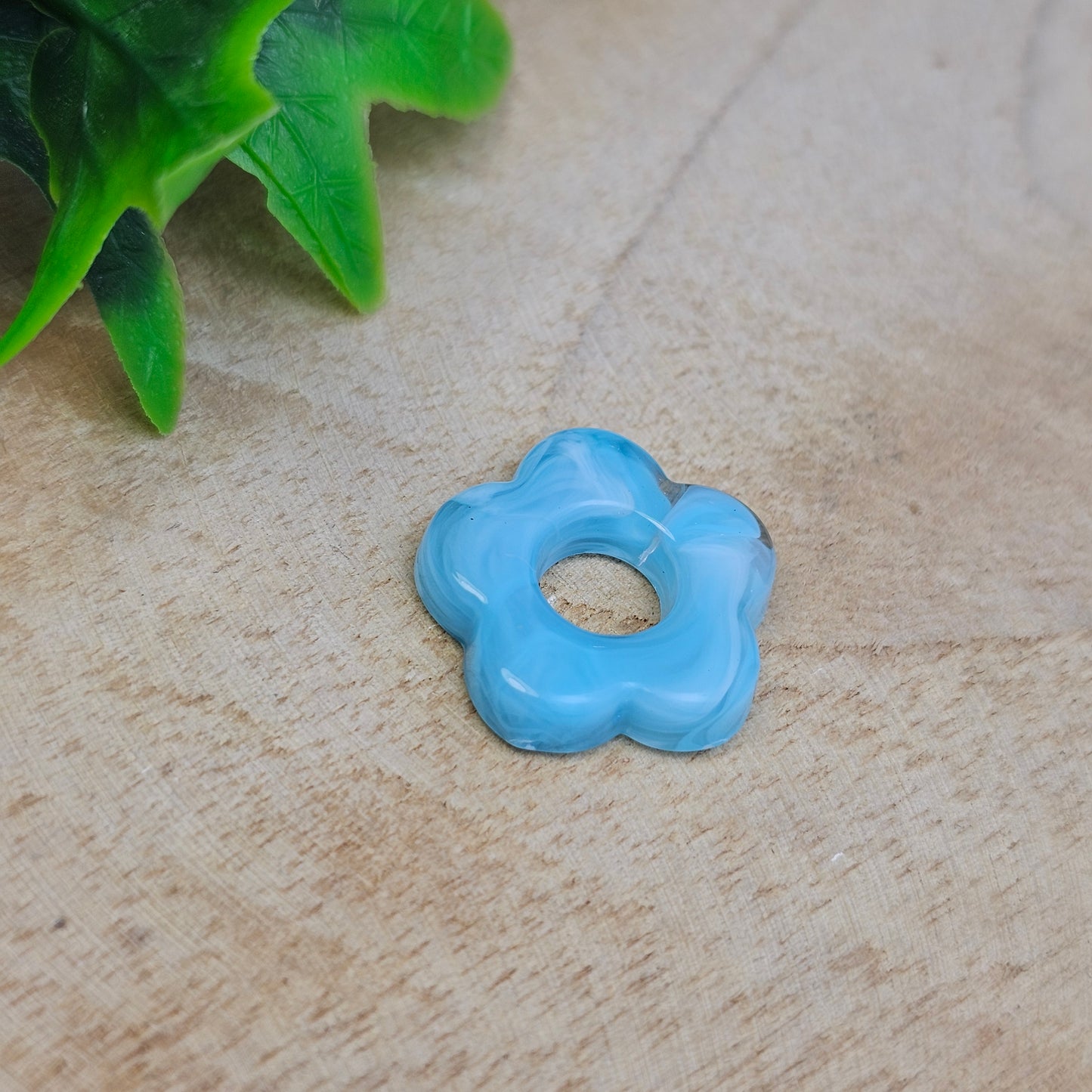 Fleurs résine 20 mm (lot de 2)