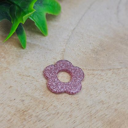 Fleurs résine 20 mm (lot de 2)