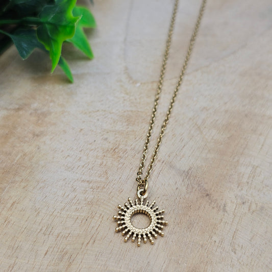 Collier Soleya doré