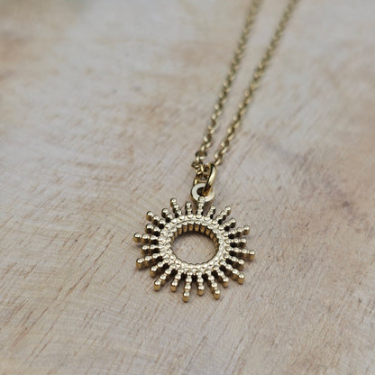 Collier Soleya doré